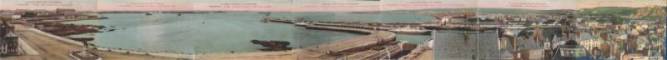 Panorama du port de Cherbourg